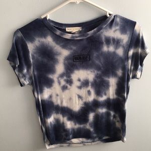 super cute BABE tie dye shirt from pac sun !